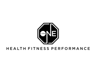 One Life Health Fitness Performance  logo design by Zhafir