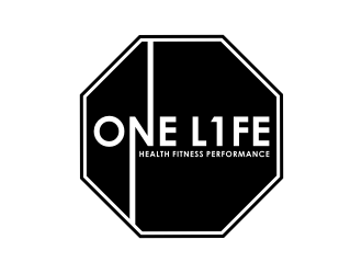 One Life Health Fitness Performance  logo design by puthreeone