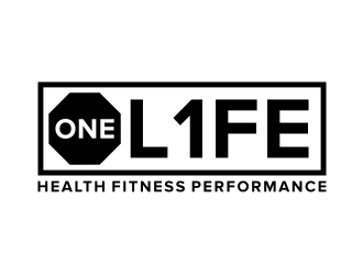 One Life Health Fitness Performance  logo design by puthreeone