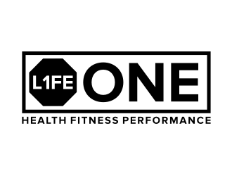 One Life Health Fitness Performance  logo design by puthreeone