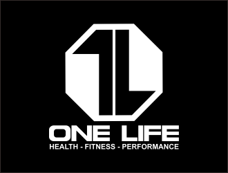 One Life Health Fitness Performance  logo design by bosbejo