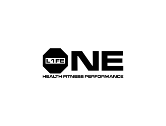 One Life Health Fitness Performance  logo design by RIANW