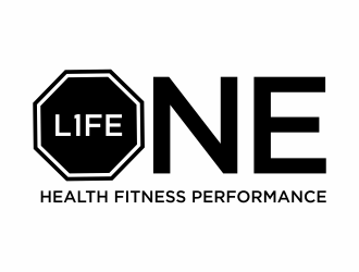 One Life Health Fitness Performance  logo design by hopee