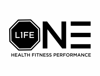 One Life Health Fitness Performance  logo design by hopee