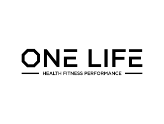 One Life Health Fitness Performance  logo design by scolessi