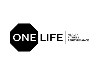 One Life Health Fitness Performance  logo design by scolessi