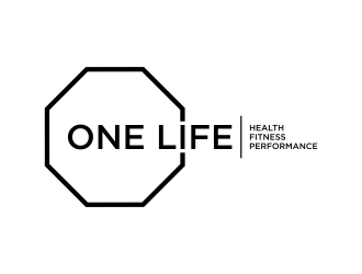 One Life Health Fitness Performance  logo design by scolessi