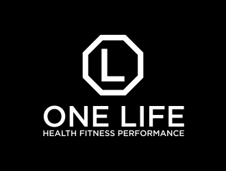 One Life Health Fitness Performance  logo design by scolessi