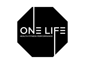 One Life Health Fitness Performance  logo design by scolessi