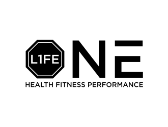 One Life Health Fitness Performance  logo design by scolessi