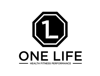 One Life Health Fitness Performance  logo design by scolessi