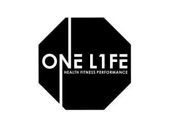 One Life Health Fitness Performance  logo design by puthreeone