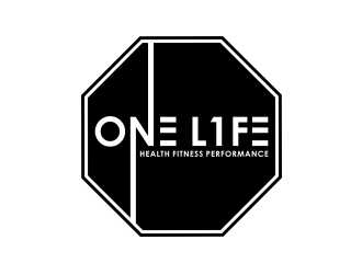 One Life Health Fitness Performance  logo design by puthreeone