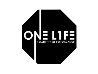 One Life Health Fitness Performance  logo design by puthreeone