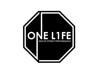 One Life Health Fitness Performance  logo design by puthreeone