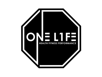 One Life Health Fitness Performance  logo design by puthreeone