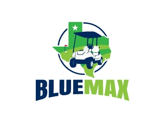 Blue Max logo design by Rock