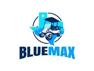 Blue Max logo design by Rock