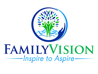 Family Vision logo design by 3Dlogos