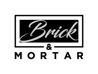 Brick & Mortar logo design by BrainStorming