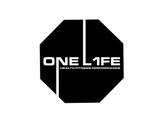 One Life Health Fitness Performance  logo design by johana