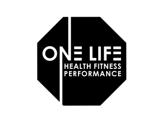 One Life Health Fitness Performance  logo design by puthreeone