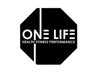 One Life Health Fitness Performance  logo design by puthreeone