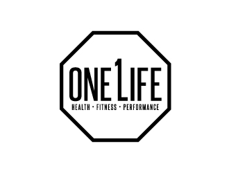 One Life Health Fitness Performance  logo design by jaize