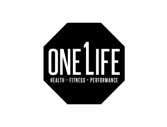 One Life Health Fitness Performance  logo design by jaize