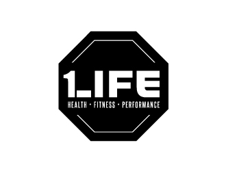 One Life Health Fitness Performance  logo design by jaize