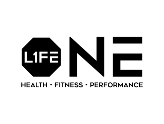 One Life Health Fitness Performance  logo design by ekitessar