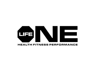 One Life Health Fitness Performance  logo design by menanagan