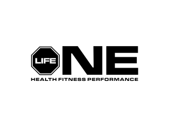 One Life Health Fitness Performance  logo design by menanagan