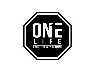 One Life Health Fitness Performance  logo design by graphicstar