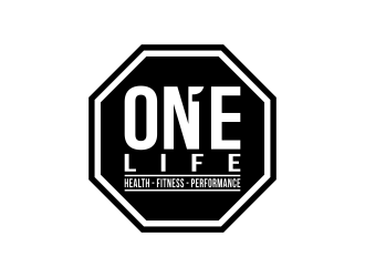 One Life Health Fitness Performance  logo design by graphicstar