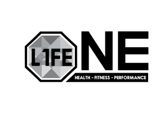 One Life Health Fitness Performance  logo design by 21082