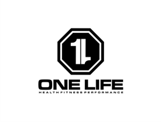 One Life Health Fitness Performance  logo design by sheilavalencia