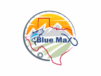 Blue Max logo design by up2date