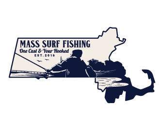 Surf Fishermen Decal 