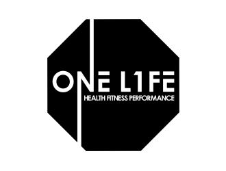 One Life Health Fitness Performance  logo design by puthreeone