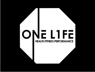 One Life Health Fitness Performance  logo design by puthreeone