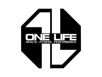 One Life Health Fitness Performance  logo design by bosbejo