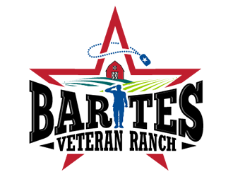 Barites Veteran Ranch logo design by Coolwanz