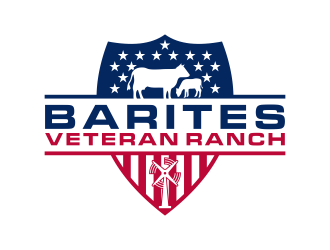 Barites Veteran Ranch logo design by BlessedArt