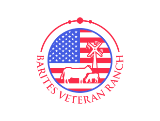 Barites Veteran Ranch logo design by BlessedArt