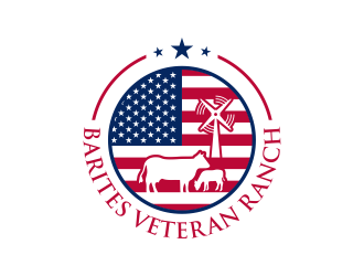 Barites Veteran Ranch logo design by BlessedArt