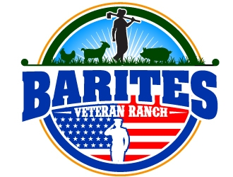 Barites Veteran Ranch logo design by Suvendu