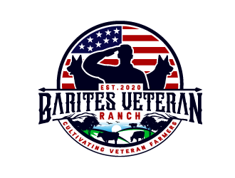 Barites Veteran Ranch logo design by Suvendu