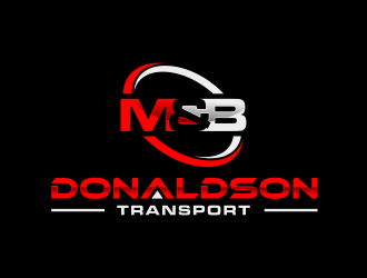 M & B Donaldson Transport  logo design by scolessi