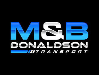 M & B Donaldson Transport  logo design by ingepro